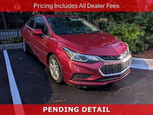 Cajun Red Tintcoat 2017 Chevrolet Cruze LT