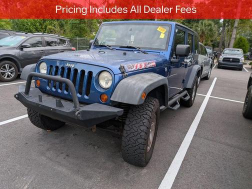 Deep Water Blue Pearlcoat 2010 Jeep Wrangler Unlimited Rubicon