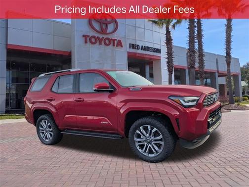 Supersonic Red 2026 Toyota 4Runner Limited