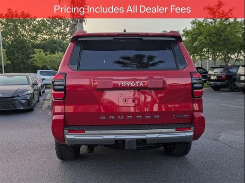 Supersonic Red 2026 Toyota 4Runner Limited
