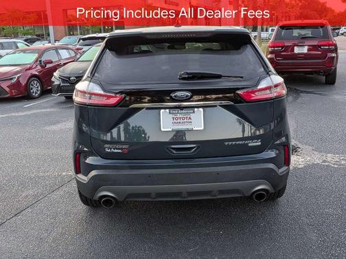 BALTIC SEA GREEN METALLIC 2019 Ford Edge Titanium
