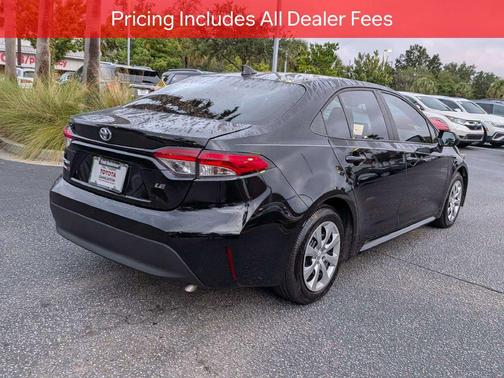 Midnight Black Metallic 2026 Toyota Corolla LE