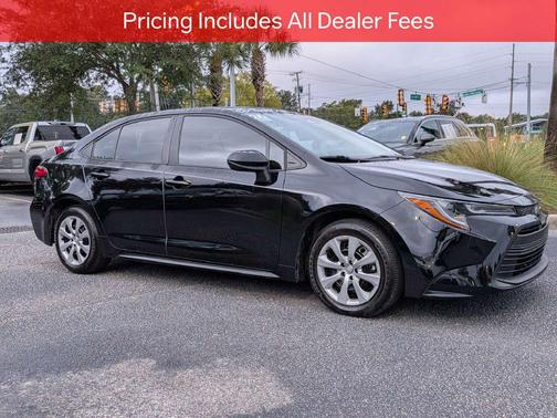 Midnight Black Metallic 2026 Toyota Corolla LE