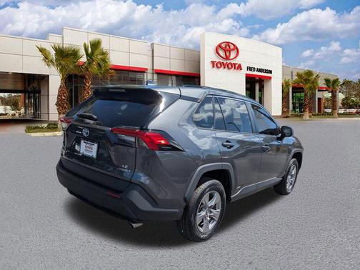 Magnetic Gray Metallic 2023 Toyota RAV4 Hybrid LE