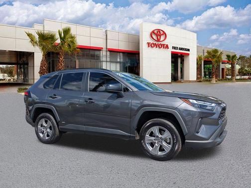 Magnetic Gray Metallic 2023 Toyota RAV4 Hybrid LE