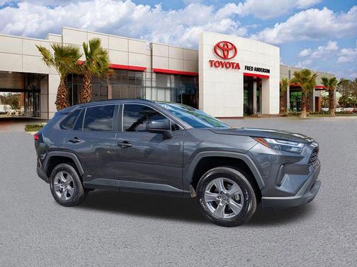 Magnetic Gray Metallic 2023 Toyota RAV4 Hybrid LE