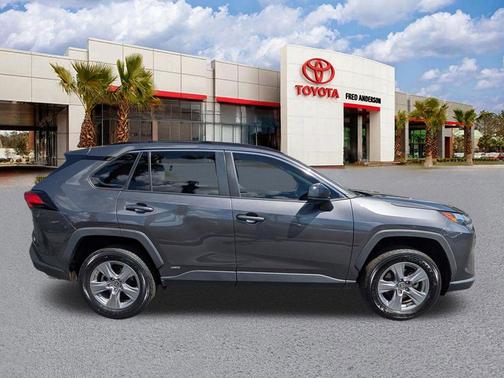 Magnetic Gray Metallic 2023 Toyota RAV4 Hybrid LE