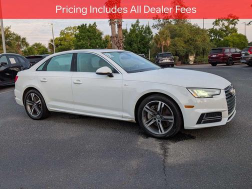 Ibis White 2017 Audi A4 2.0T Premium Plus