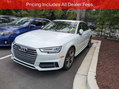 Ibis White 2017 Audi A4 2.0T Premium Plus