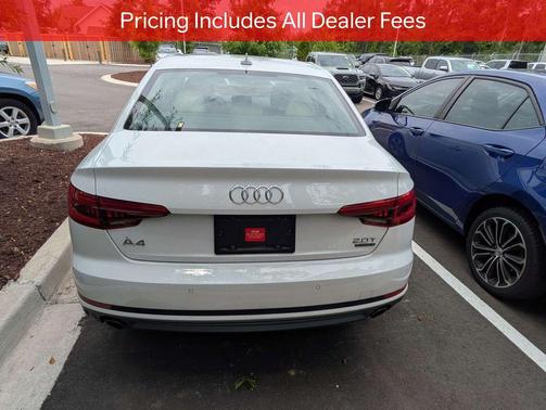 Ibis White 2017 Audi A4 2.0T Premium Plus