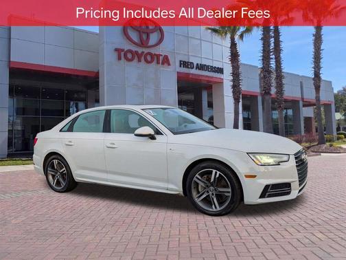 Ibis White 2017 Audi A4 2.0T Premium Plus