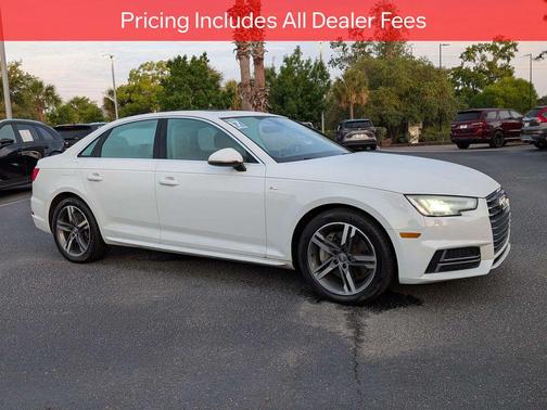 Ibis White 2017 Audi A4 2.0T Premium Plus