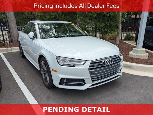 Ibis White 2017 Audi A4 2.0T Premium Plus
