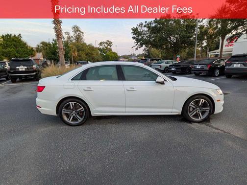 Ibis White 2017 Audi A4 2.0T Premium Plus