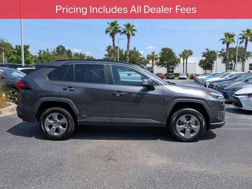 Magnetic Gray Metallic 2025 Toyota RAV4 Hybrid LE