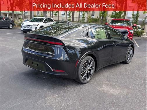 Midnight Black Metallic 2026 Toyota Prius XLE