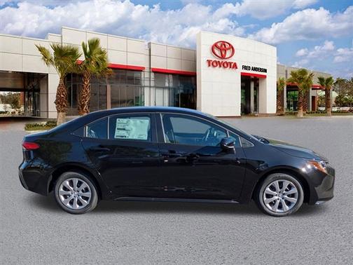 Midnight Black Metallic 2026 Toyota Corolla LE