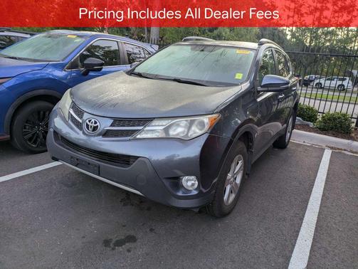 Shoreline Blue Pearl 2014 Toyota RAV4 XLE