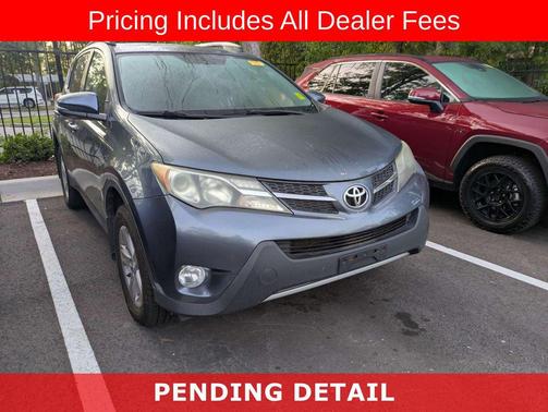Shoreline Blue Pearl 2014 Toyota RAV4 XLE