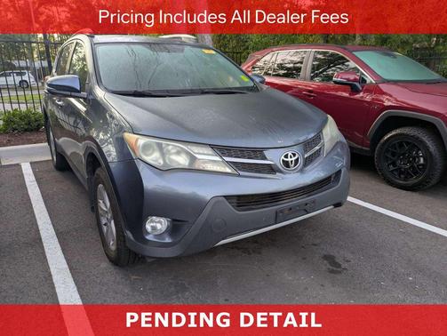 Shoreline Blue Pearl 2014 Toyota RAV4 XLE