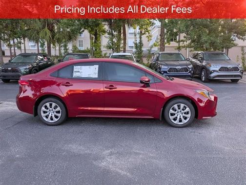 Ruby Flare Pearl 2026 Toyota Corolla LE
