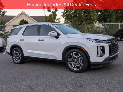 Hyper White 2024 Hyundai PALISADE Limited