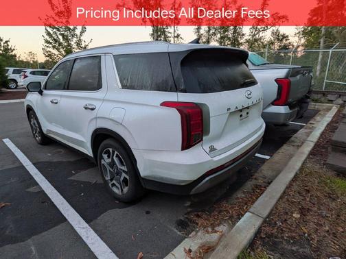 Hyper White 2024 Hyundai PALISADE Limited