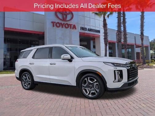 Hyper White 2024 Hyundai PALISADE Limited