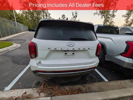 Hyper White 2024 Hyundai PALISADE Limited