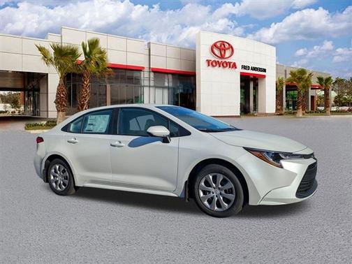 Wind Chill Pearl 2026 Toyota Corolla LE