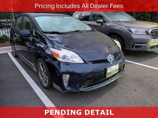 Nautical Blue Metallic 2013 Toyota Prius Three SE