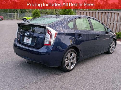 Nautical Blue Metallic 2013 Toyota Prius Three SE