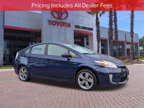 Nautical Blue Metallic 2013 Toyota Prius Three SE