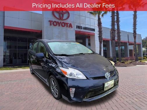 Nautical Blue Metallic 2013 Toyota Prius Three SE