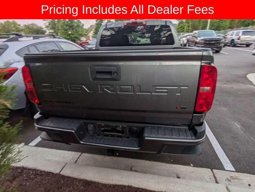Satin Steel Metallic 2021 Chevrolet Colorado WT