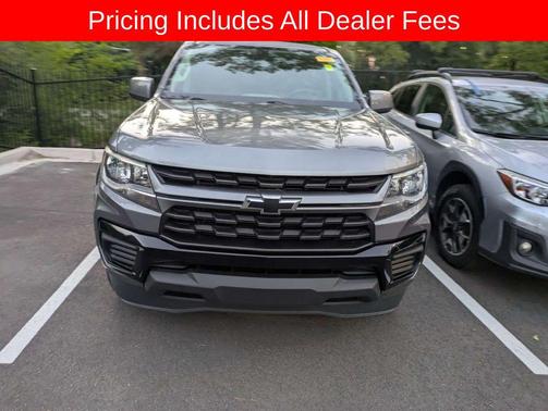 Satin Steel Metallic 2021 Chevrolet Colorado WT