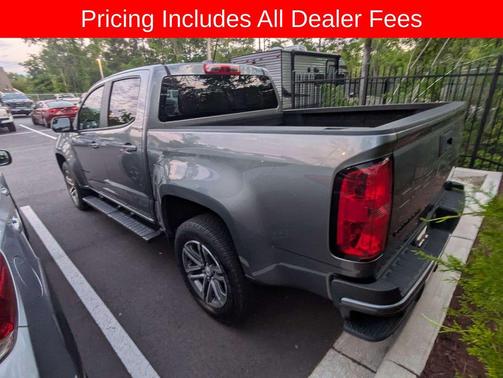 Satin Steel Metallic 2021 Chevrolet Colorado WT