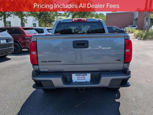 Satin Steel Metallic 2021 Chevrolet Colorado WT