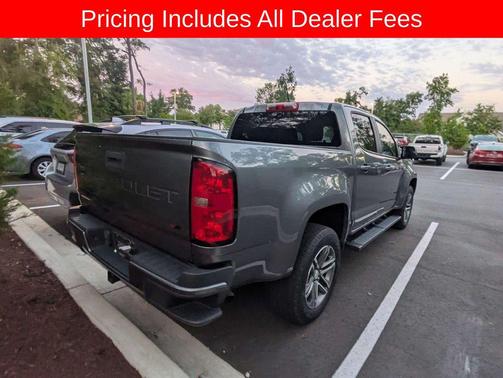Satin Steel Metallic 2021 Chevrolet Colorado WT