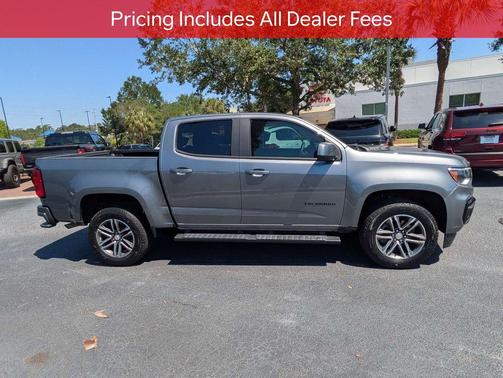 Satin Steel Metallic 2021 Chevrolet Colorado WT