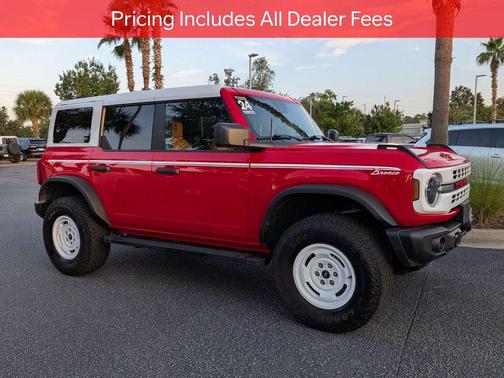 Race Red 2024 Ford Bronco Heritage Edition