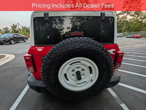 Race Red 2024 Ford Bronco Heritage Edition