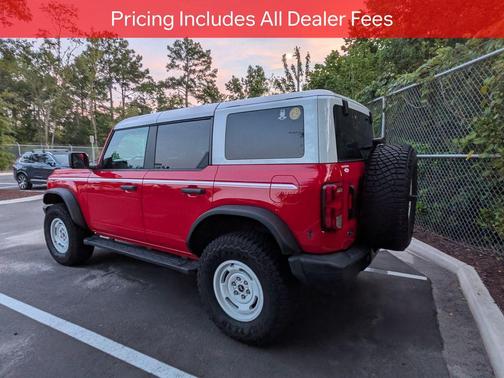 Race Red 2024 Ford Bronco Heritage Edition