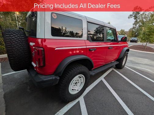 Race Red 2024 Ford Bronco Heritage Edition