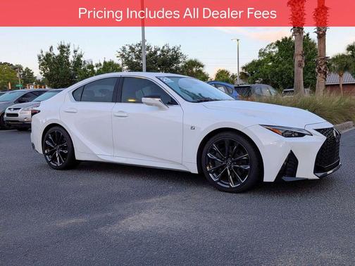 Ultra White 2023 Lexus IS 350 F Sport