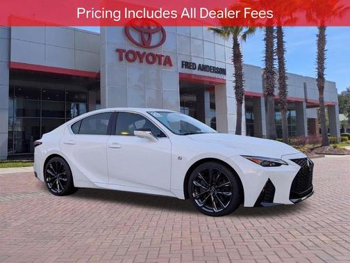 Ultra White 2023 Lexus IS 350 F Sport