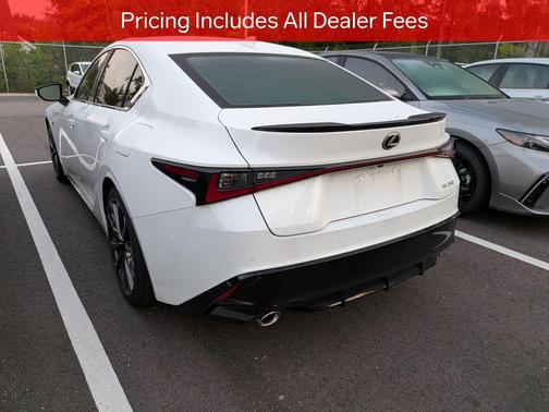 Ultra White 2023 Lexus IS 350 F Sport
