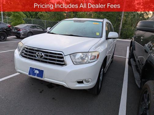 Blizzard Pearl 2008 Toyota Highlander Limited