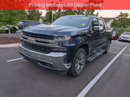Northsky Blue Metallic 2019 Chevrolet Silverado 1500 LT