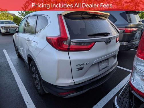 Platinum White Pearl 2019 Honda CR-V EX-L